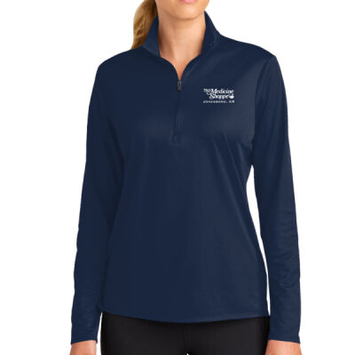 The Medicine Shoppe - Women's Micropique Sport Wick ® 1/4 Zip Thumbnail
